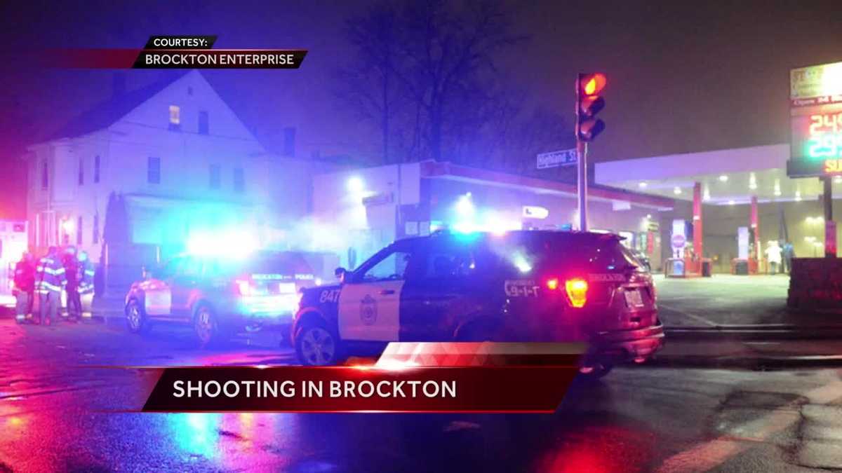 1 injured in shooting near gas station