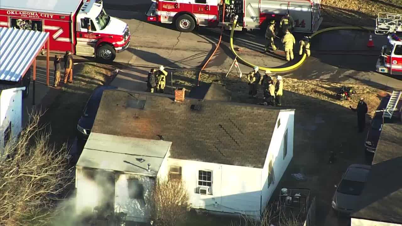 Injuries Reported After Two Houses Catch Fire In Northwest Oklahoma ...