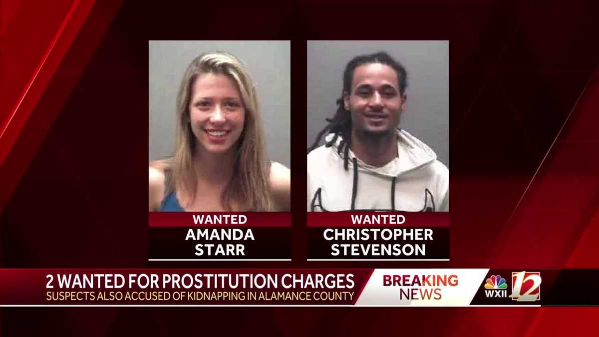 2 wanted for promoting prostitution, kidnapping in Alamance County