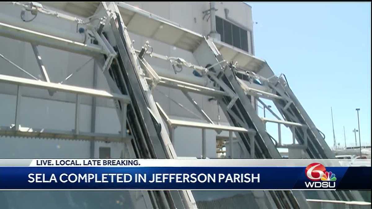 Ribbon cut at new Harahan pump station
