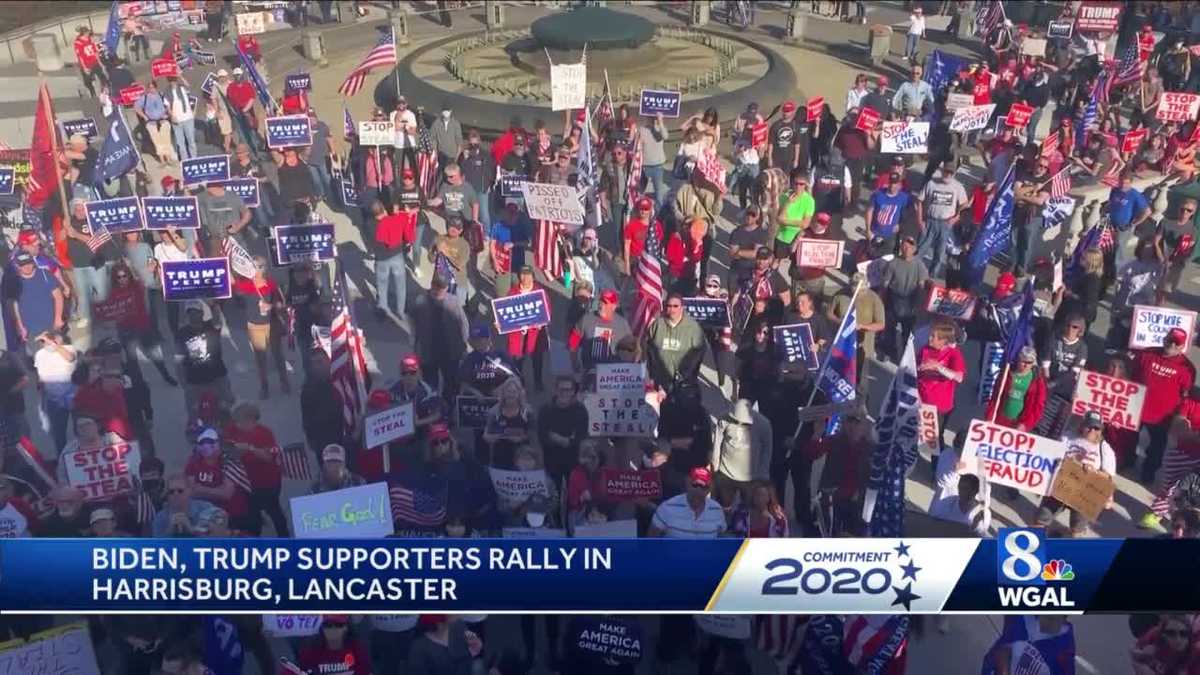 Lancaster: Rallies In Pa After Biden Is Elected President