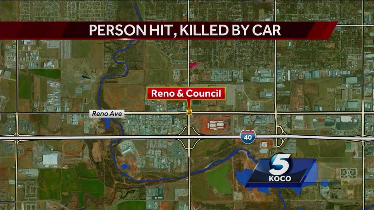 Person killed after being hit by vehicle in west Oklahoma City