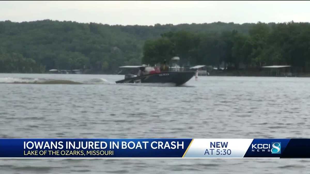 Iowans involved in serious boat crash at Lake of the Ozarks