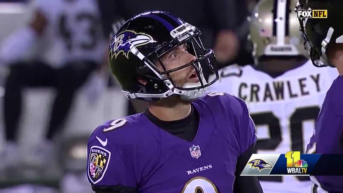 At open practice, Justin Tucker reminds fans and Ravens he's no