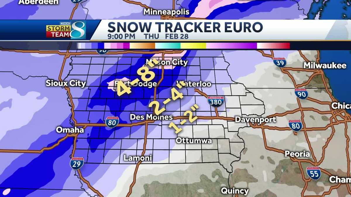 Powerful incoming storms bring all kinds of winter weather