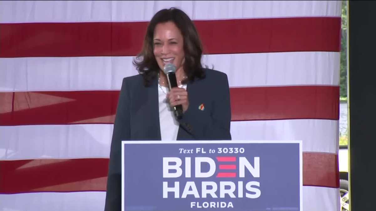 Kamala Harris campaigning in Orlando