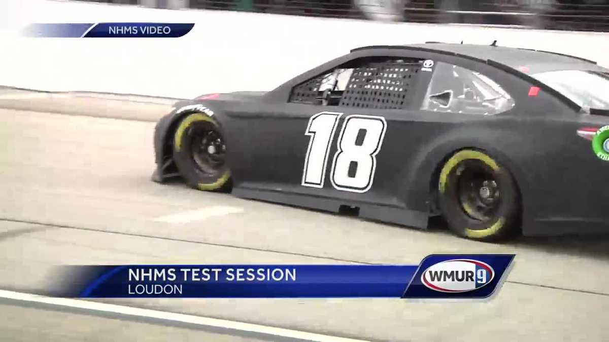 NASCAR test session at NHMS