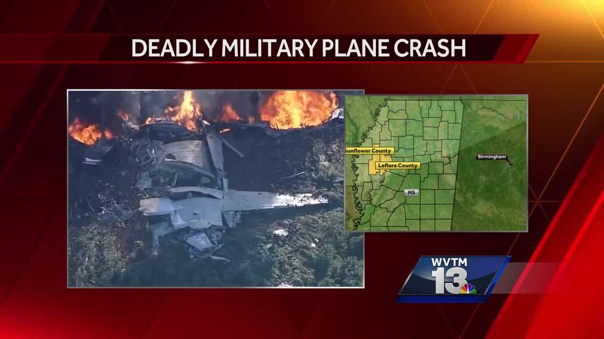 16 bodies recovered after military plane crash in Mississippi ...