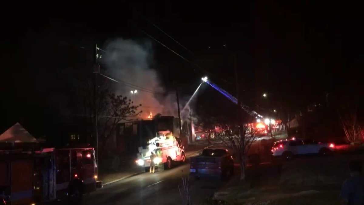 Firefighters battling house fire in west Birmingham