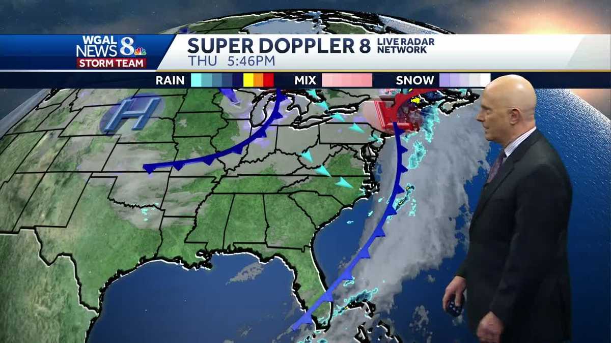 Rain Has Moved Out. Colder Air Moving In.