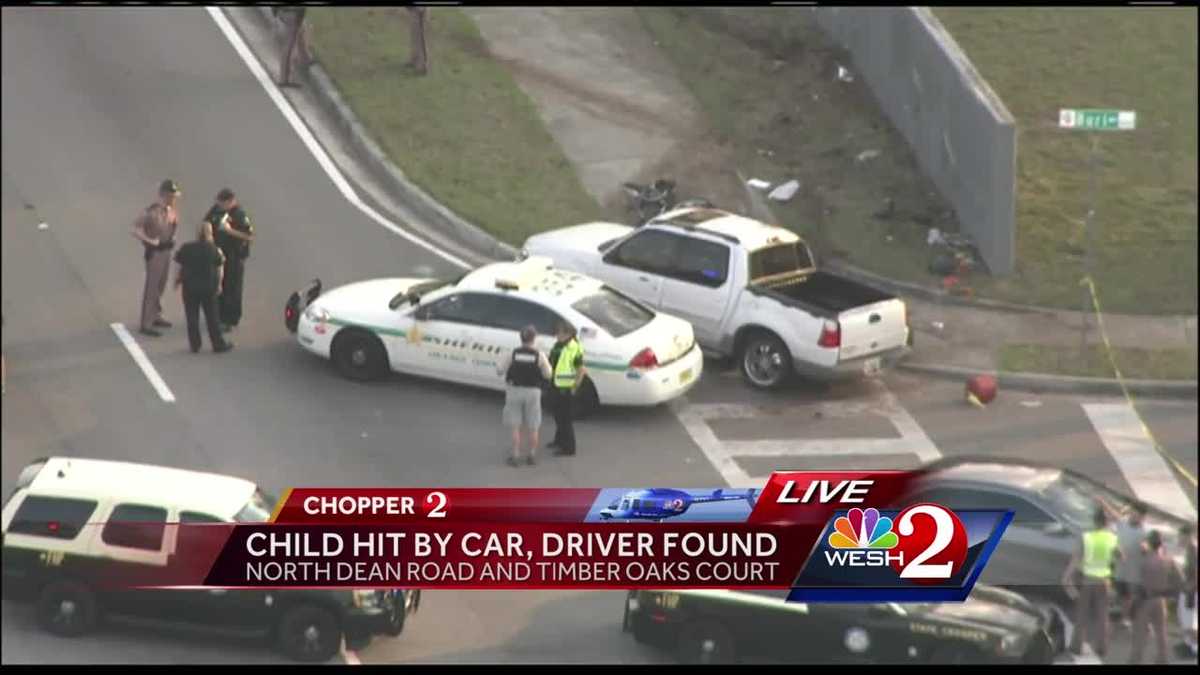 Child hit by car in Orange County, driver found
