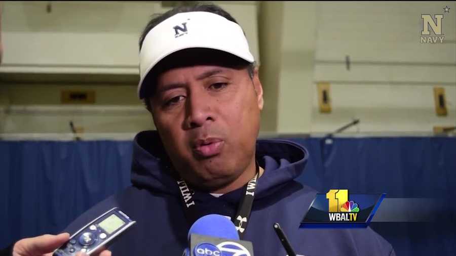 Navy  football coach Ken Niumatalolo leads the Midshipmen against Temple in the American Athletic Conference championship game.