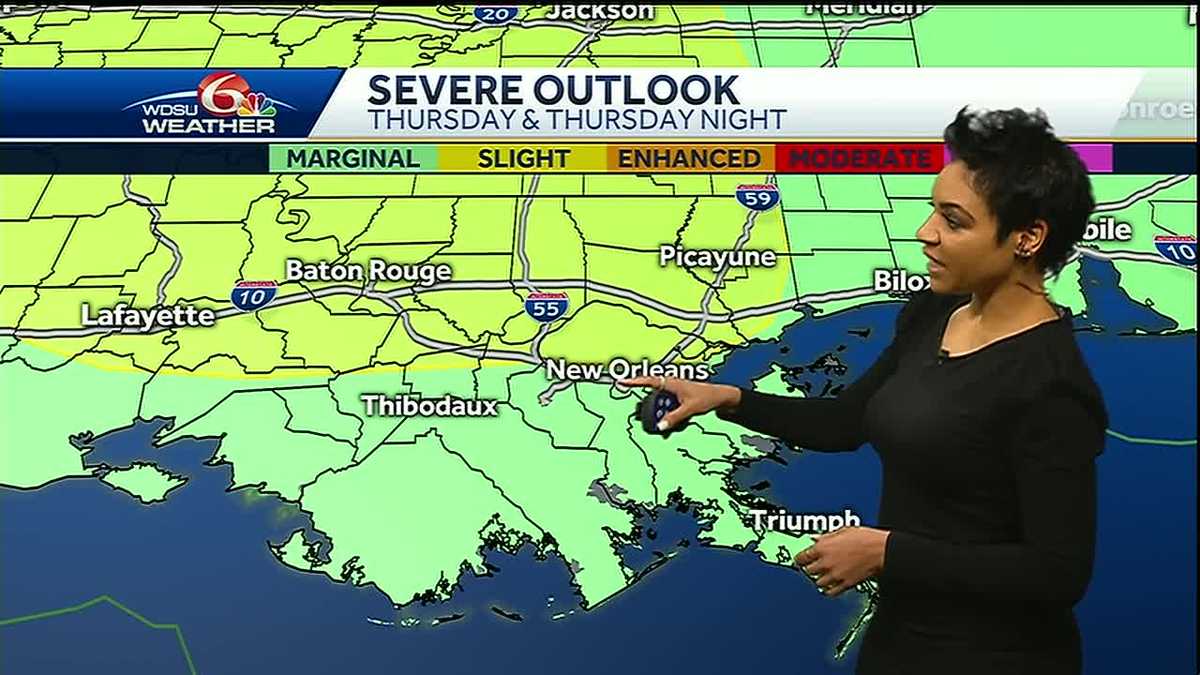 Wednesday Afternoon Videocast Severe Threat Thursday Locally Heavy Rain 1866