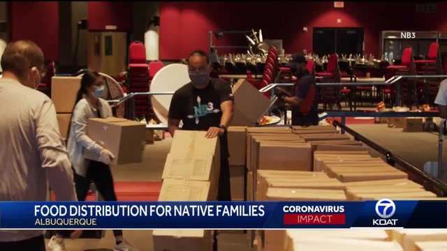 Local Native-led organizations working together to make sure Native families have essentials