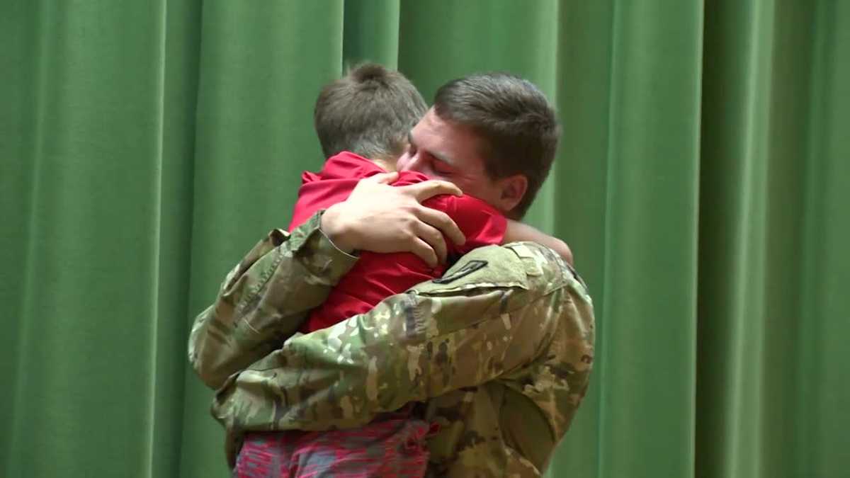 6th Grader Surprised By Brother Stationed In Germany Serving In Army