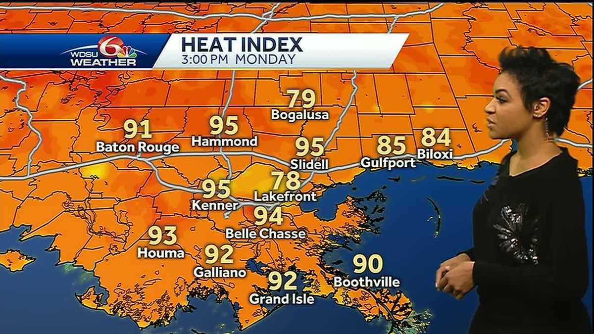 Monday AM Videocast: Spotty storms, heating up this week