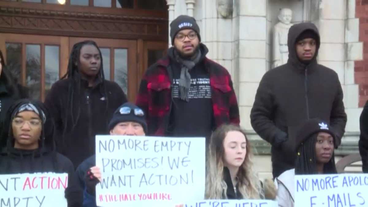 OU RACIAL SLUR INCIDENTS OU students go on hunger strike to demand