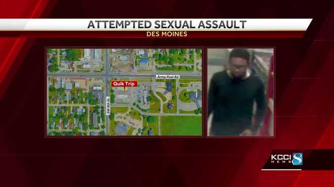 Des Moines Police Seek Dangerous Assailant In Sexual Assault 