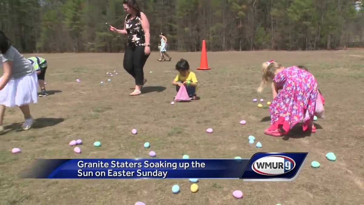 Granite Staters enjoy summerlike weather for Easter