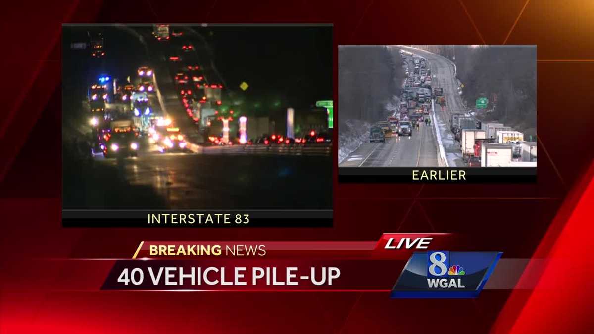 I-83 Reopen after fatal crash causes 40 car pile-up in York County