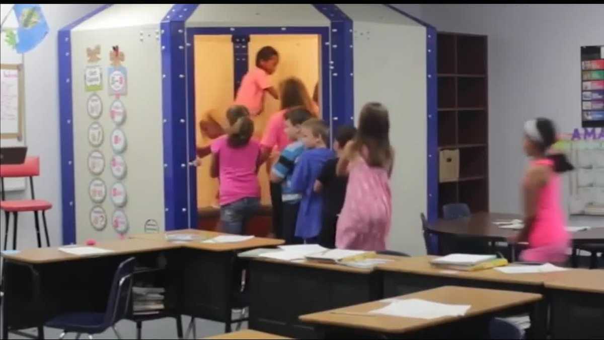 Healdton schools use bulletproof storm shelters to keep students safe