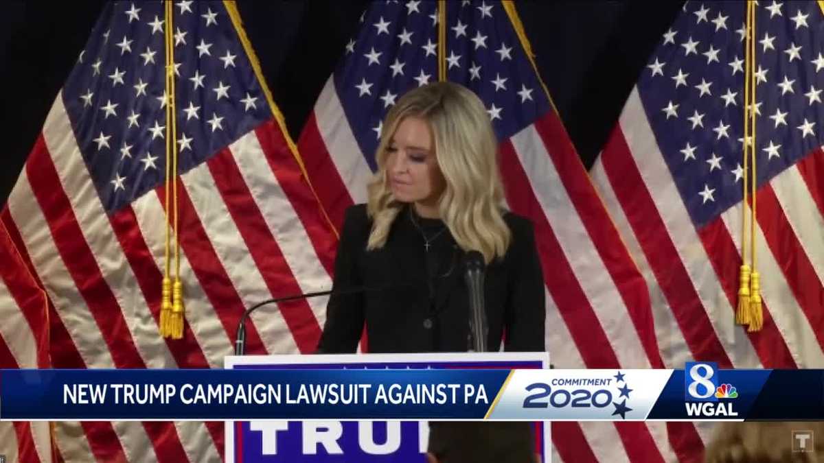 TRUMP campaign files another lawsuit in Pennsylvania