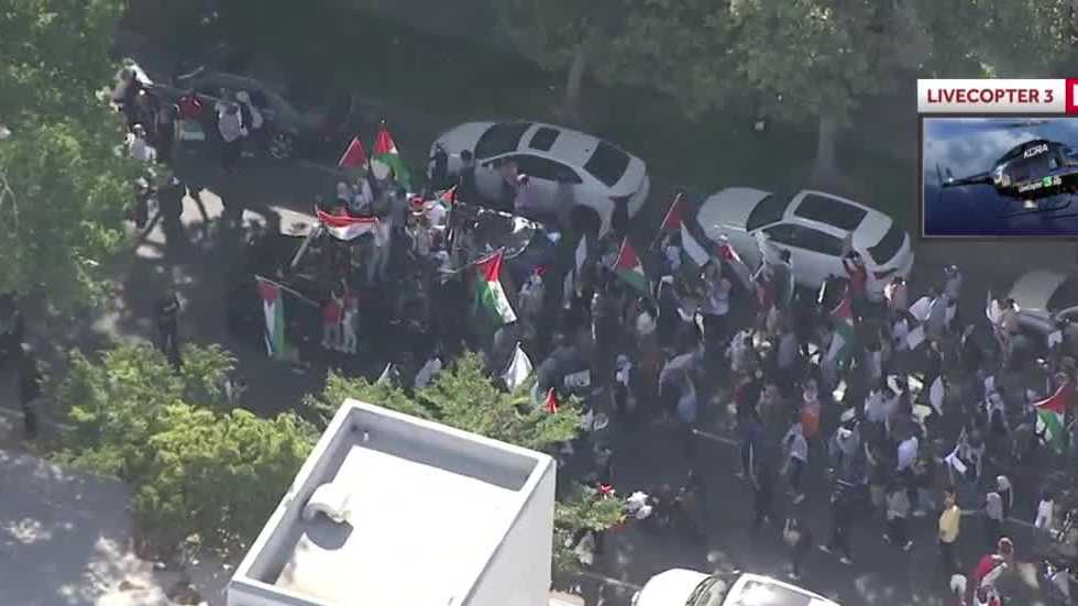 Pro Palestine Protest Sacramento