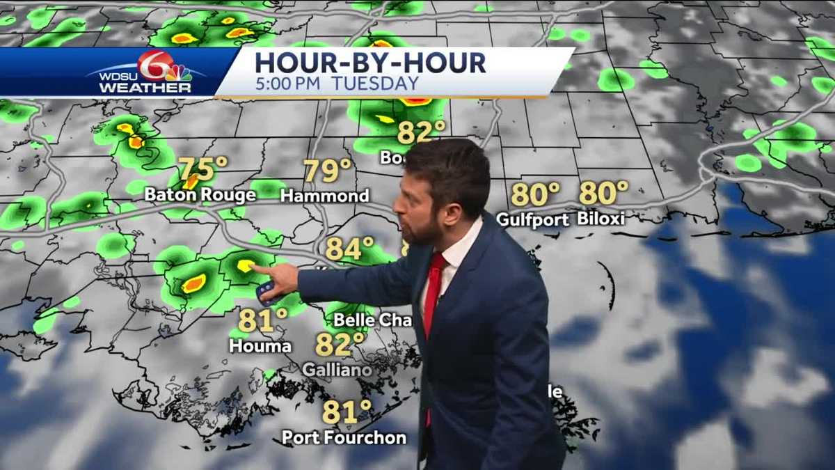Rain chances return through the rest of the week