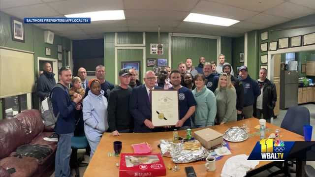 Baltimore firefighters killed in rowhome fire honored by governor - Vimarsana News