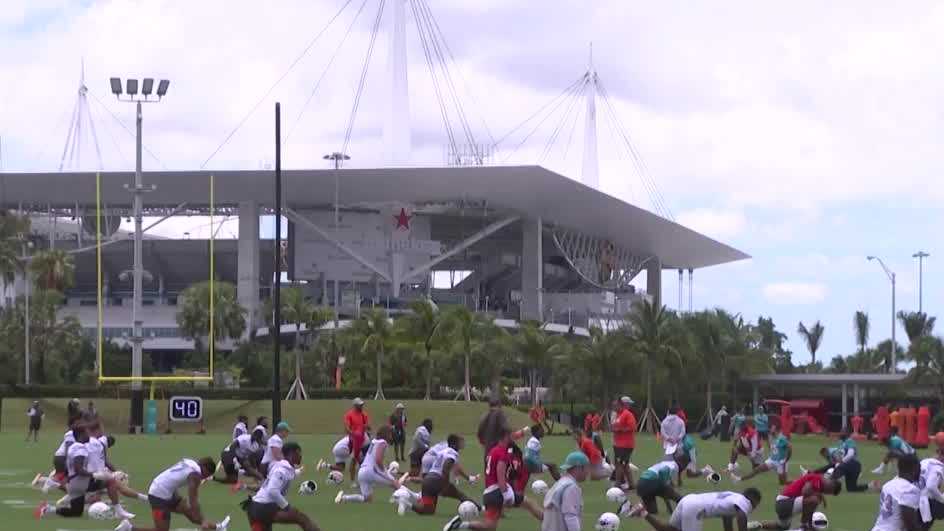 Miami Dolphins host final week of OTAs before summer break