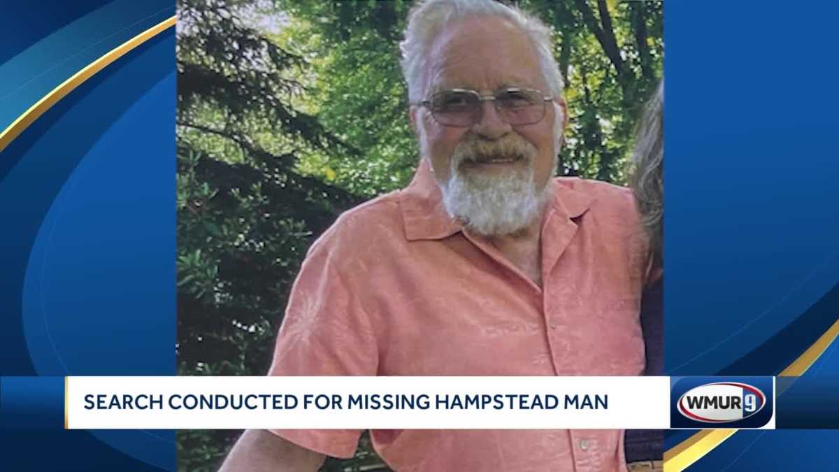 Search conducted for Hampstead man missing since July