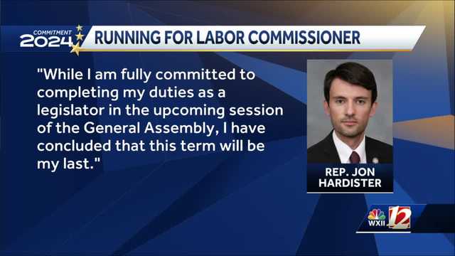 NC Politics: Jon Hardister to run for NC Labor Commissioner - Vimarsana News