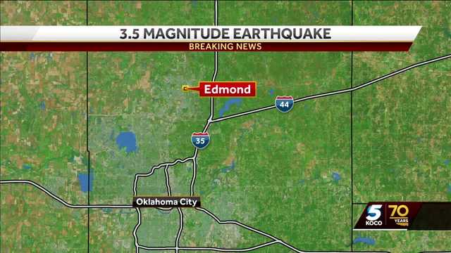Oklahoma records earthquake, centered near Edmond - Vimarsana News