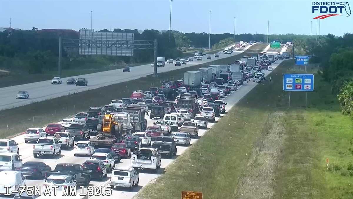 Northbound lanes of I-75 near Daniels Parkway reopen after deadly crash