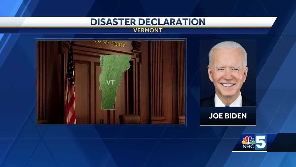 President Biden approves Vermont Disaster Declaration for December storm