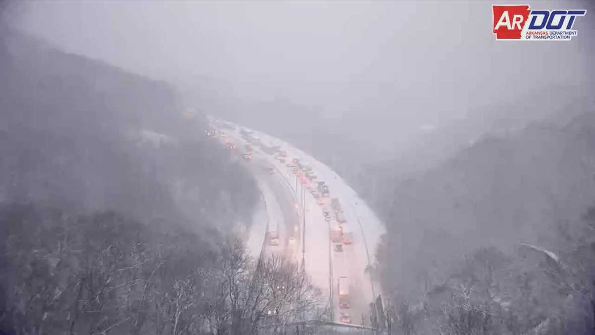 Road conditions improve as snow melts