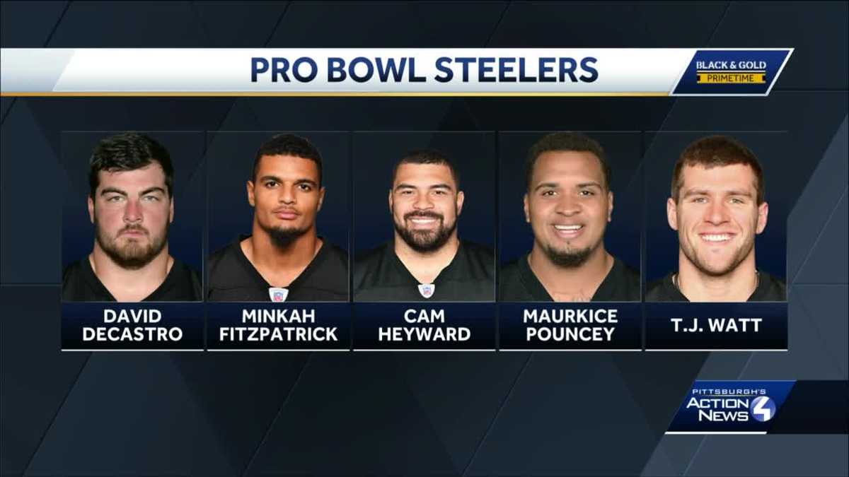 5 Steelers chosen for 2021 Pro Bowl