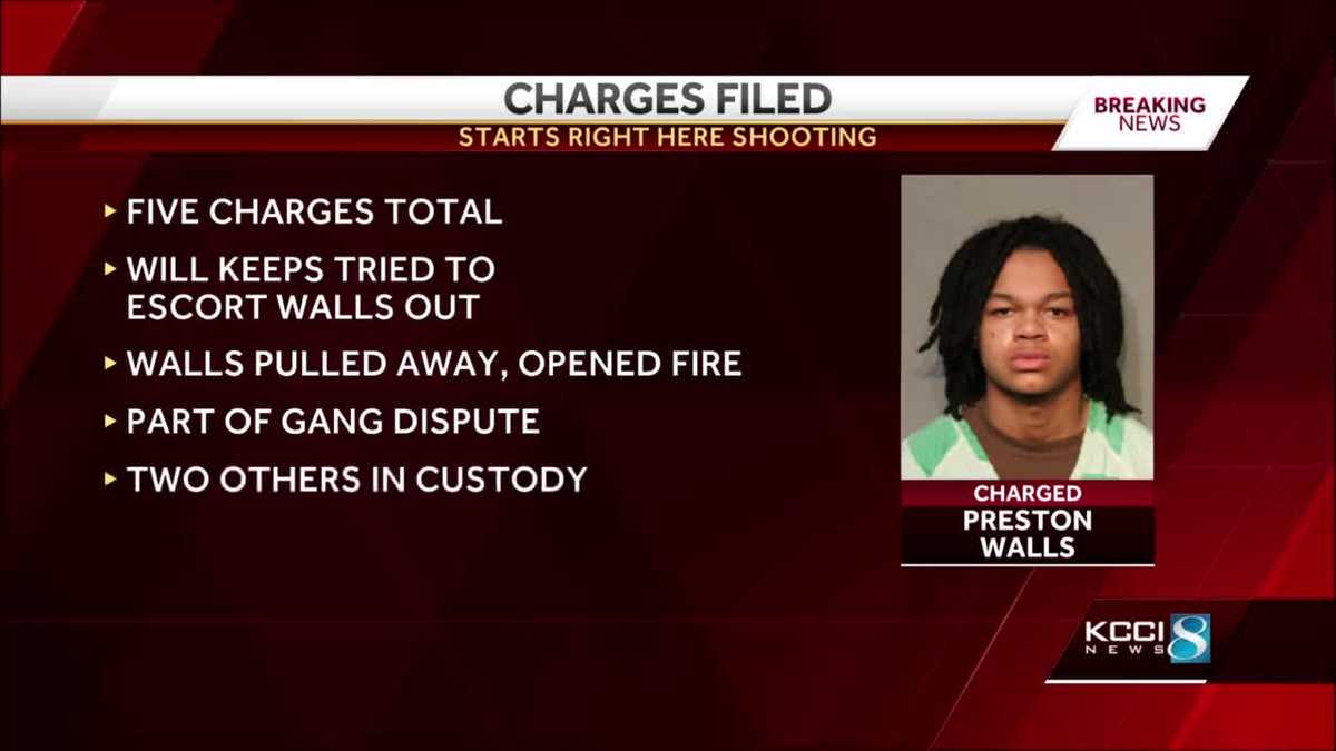 18-year-old charged after deadly Des Moines shooting