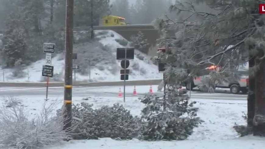 California rain and snow impacts