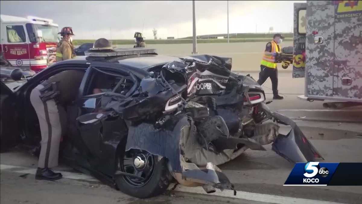 TROOPER HIT: Woman arrested after slamming state trooper’s car