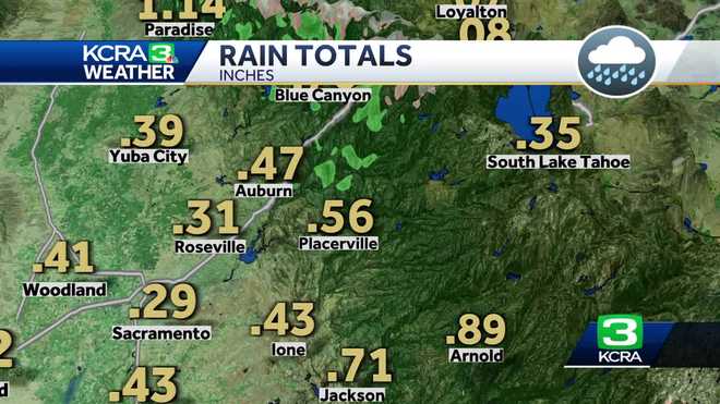 California Rain Totals How Much Rain Just Fell And Whats Ahead 6493