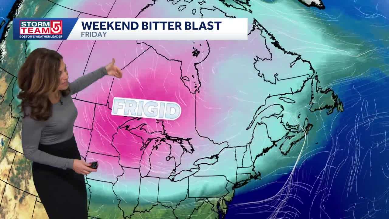 Bitter blast: Coldest air of season to hit Mass. this weekend