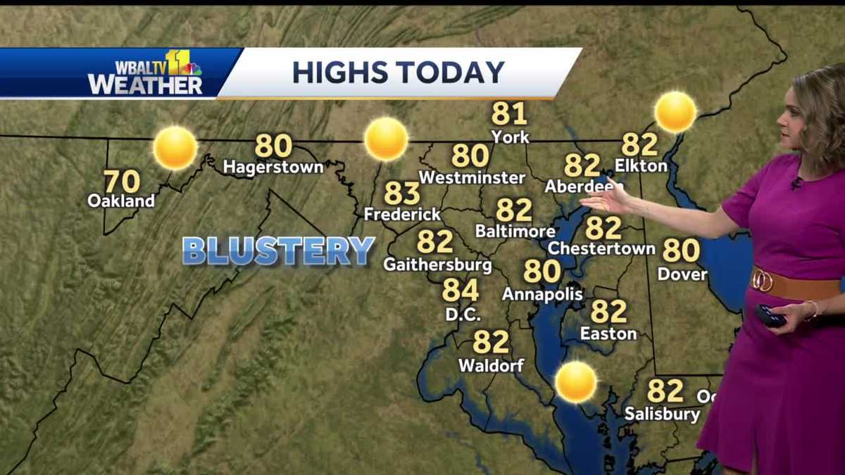 Unseasonably warm + windy = Elevated fire risk