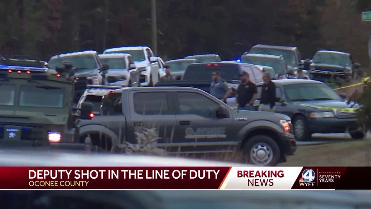 South Carolina: Deputy shot in Oconee County - WYFF