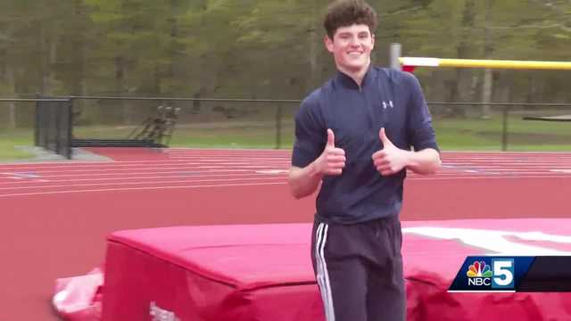 Boquet Valley junior Jackson Hooper is reaching new heights on the track. - Vimarsana News