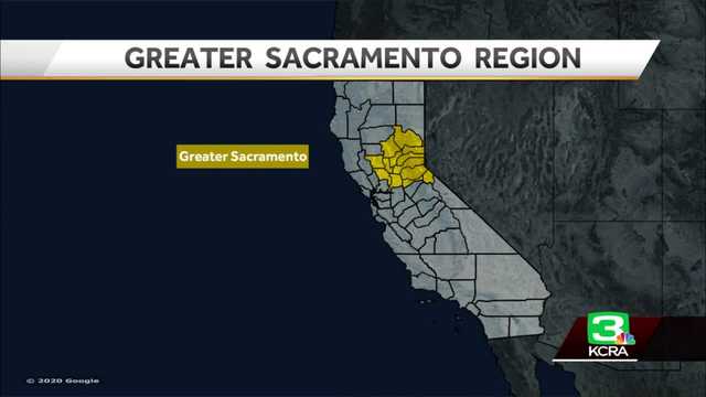 Greater Sacramento Area Map Greater Sacramento Region Will Be Under Stay-At-Home Order