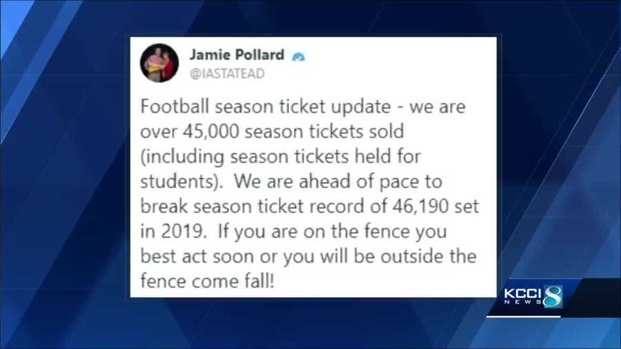 ISU sells 45,000 football season tickets on first day of ticket sales