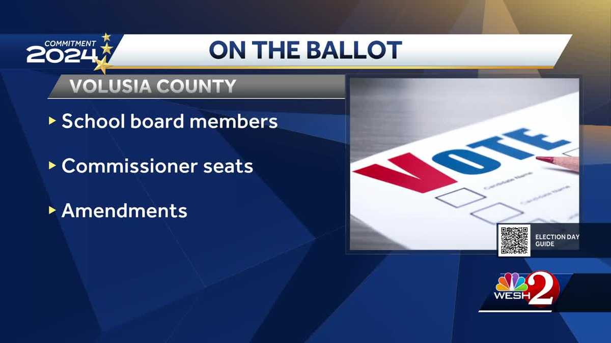 Florida primary election results Volusia County