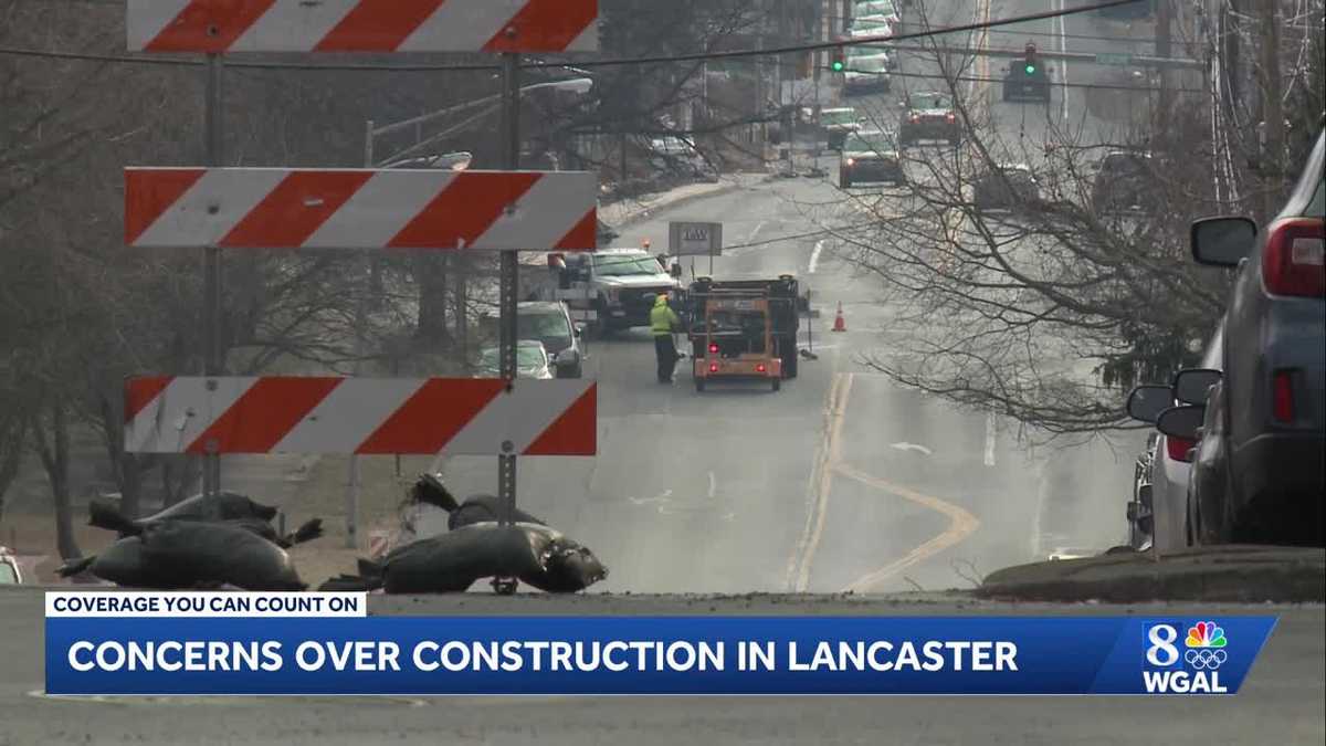 Lancaster residents and businesses face traffic challenges amid South Duke Street construction