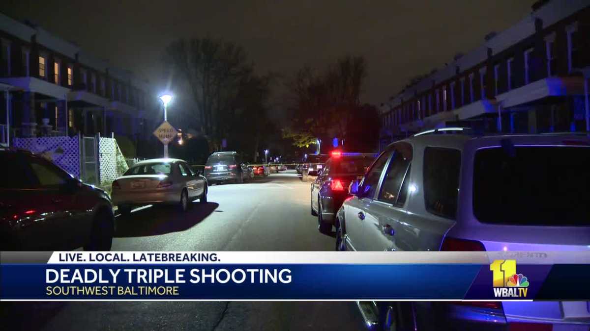 Man, woman killed in west Baltimore triple shooting, police say